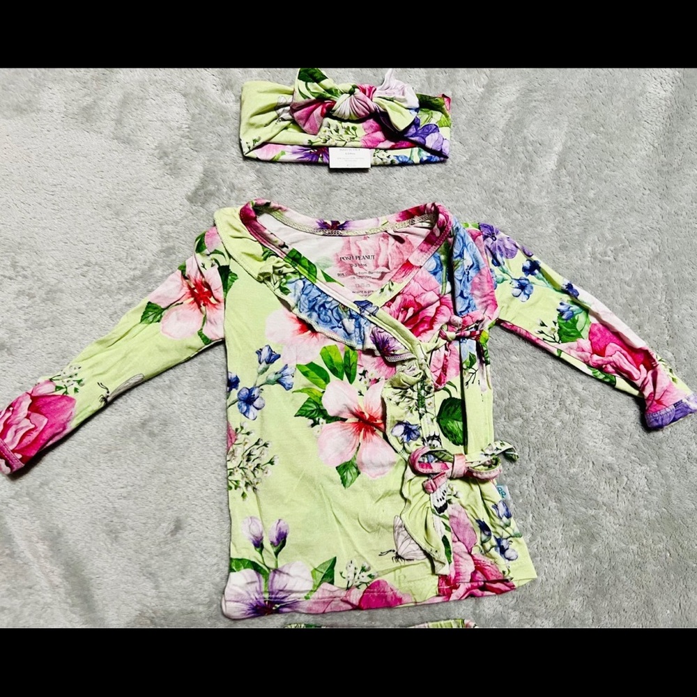 Posh Peanut Kimono set